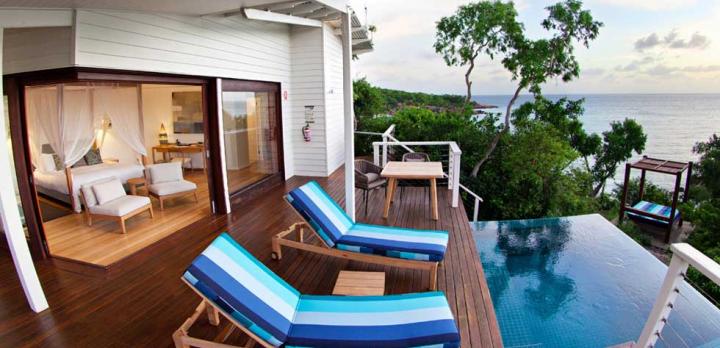 Voyage sur-mesure, Resort de luxe sur l'île de Lizard